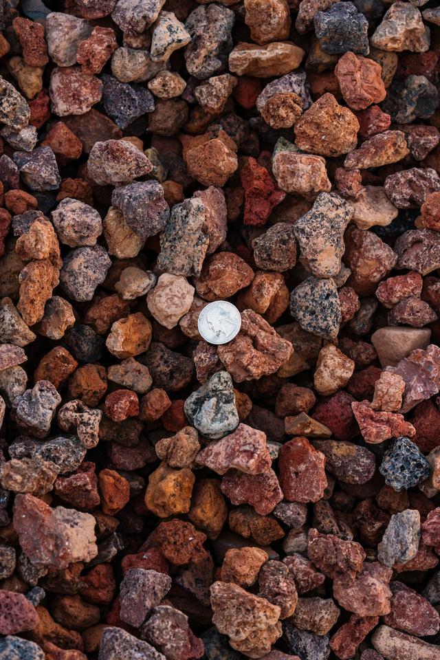 3/4" Red Lava available in Fresno, CA